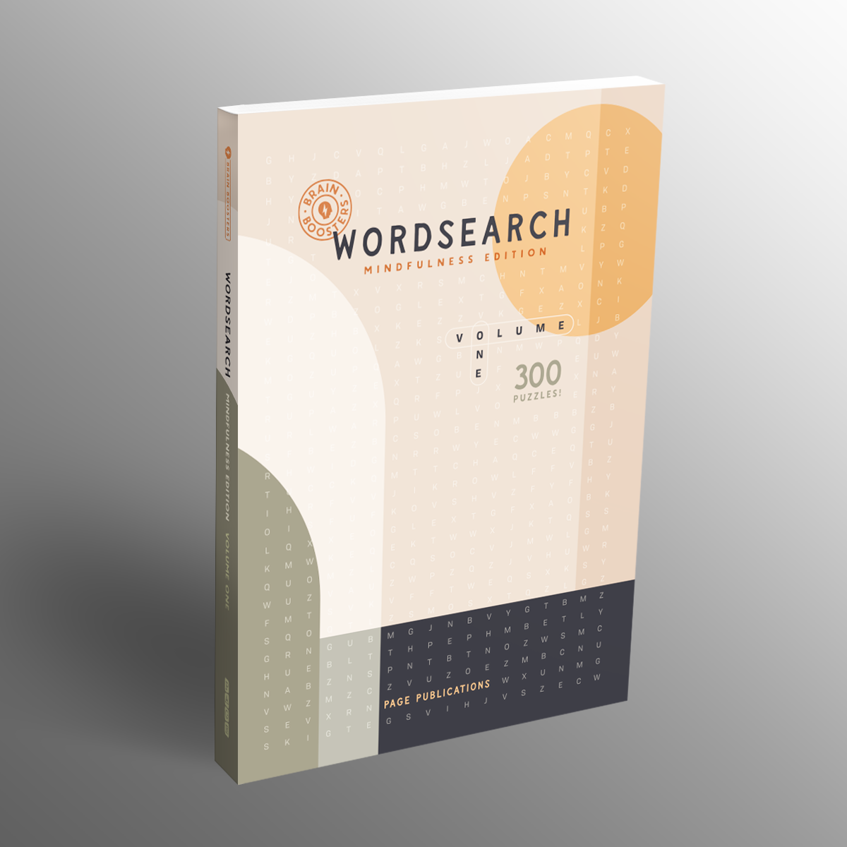 Brain Boosters Word Search Mindfulness Edition (French Edition)