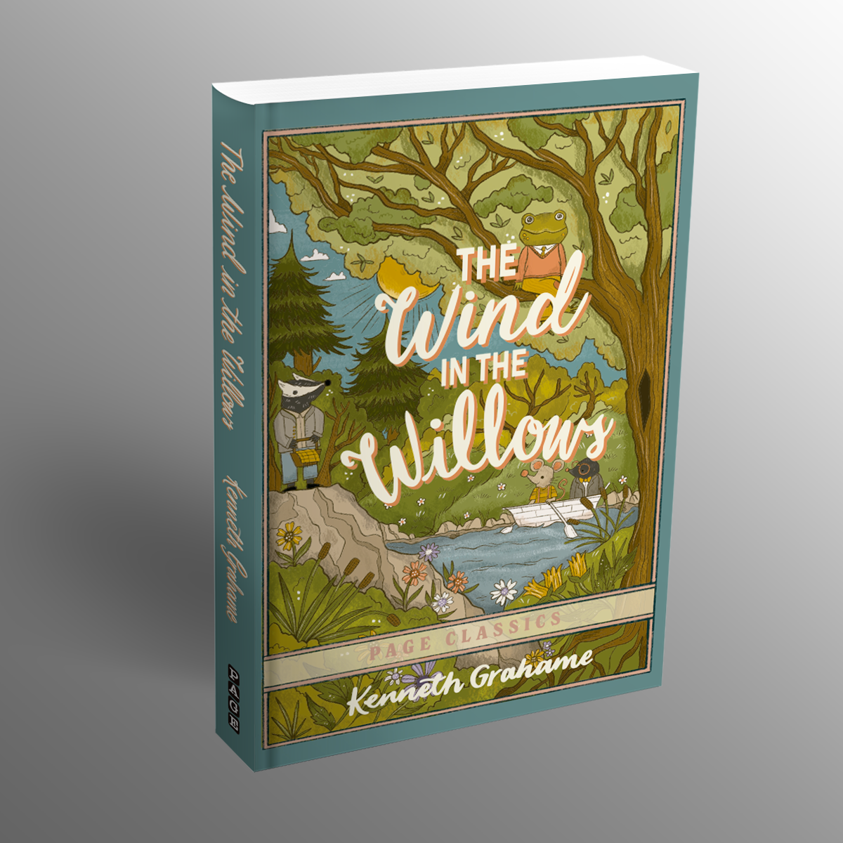 The Wind in the Willows: Kenneth Grahame’s Beloved Classic of Friendship, Adventure & the English Countryside (Unabridged Paperback Edition) Paperback