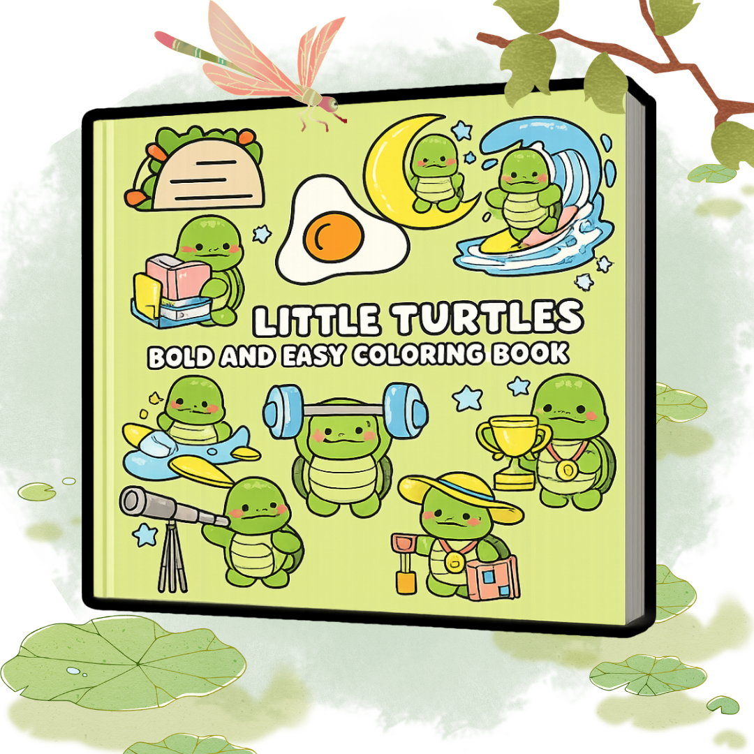 ADORABLE ADVENTURES BOLD & EASY (3 COLORING BOOKS BUNDLE)