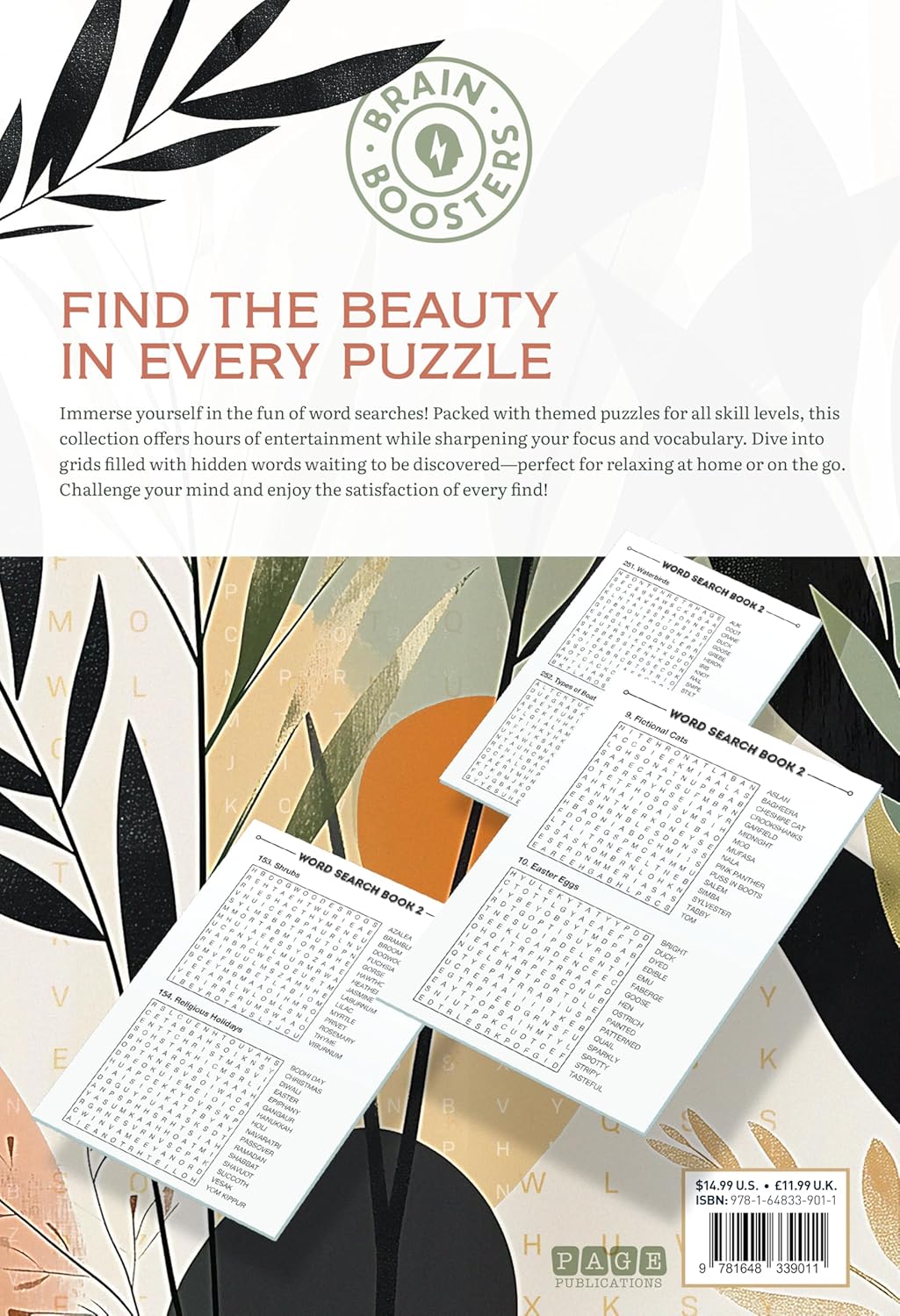 Brain Boosters Word Search Volume 2