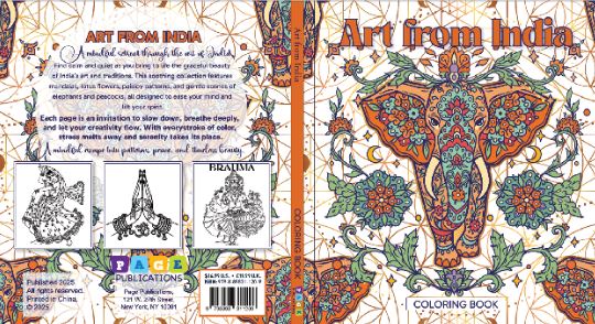 Art from India Coloring Book