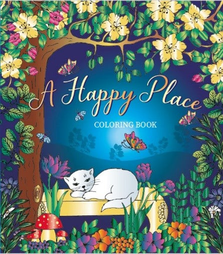 HAPPY PLACE COLORING BOOK