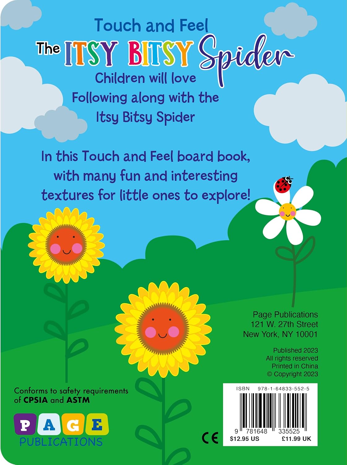 TOUCH AND FEEL ITSY BITSY SPIDER