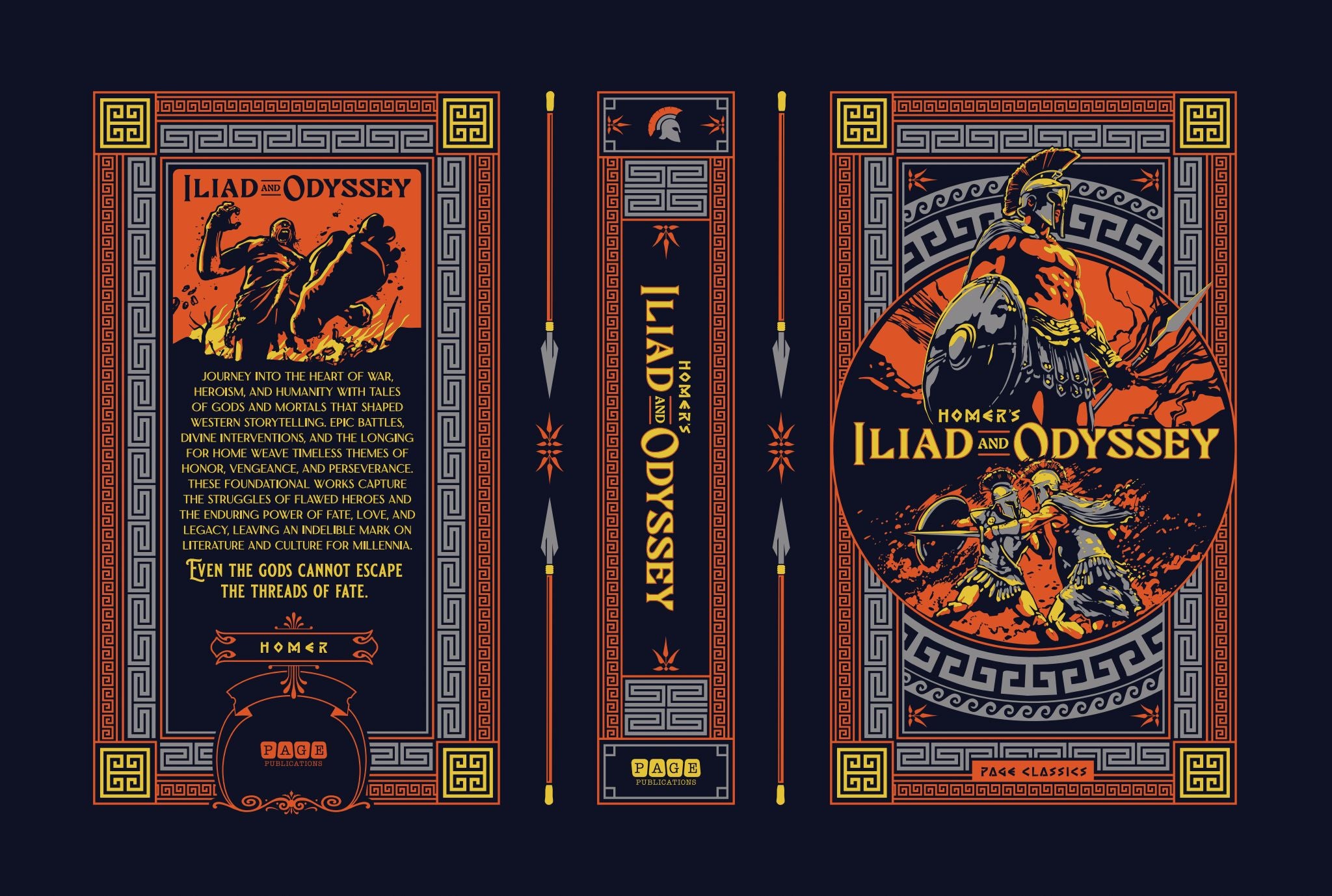 The Iliad and The Odyssey (Hardcover)