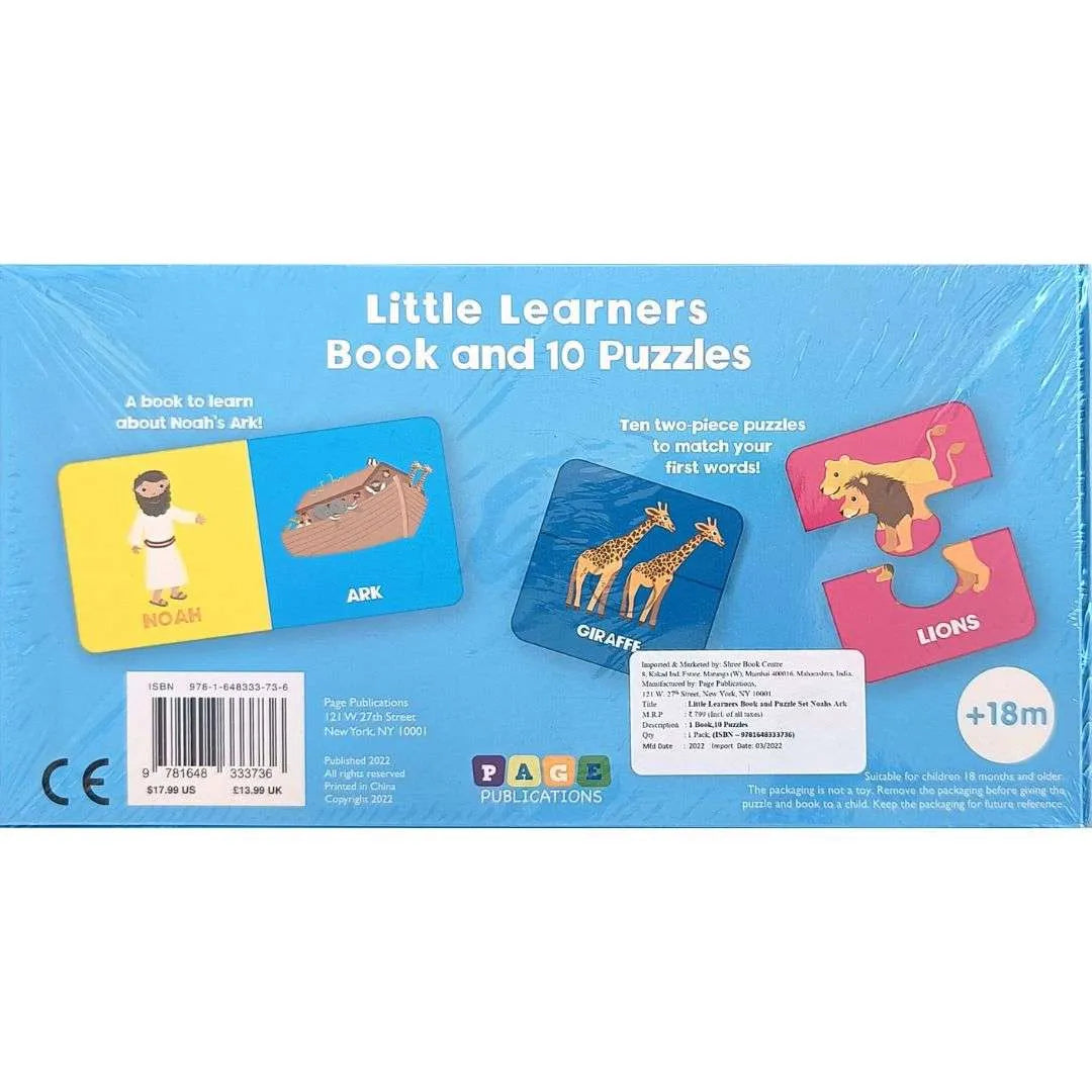 LITTLE LEARNERS BOOK & PUZZLES - NOAH'S ARK
