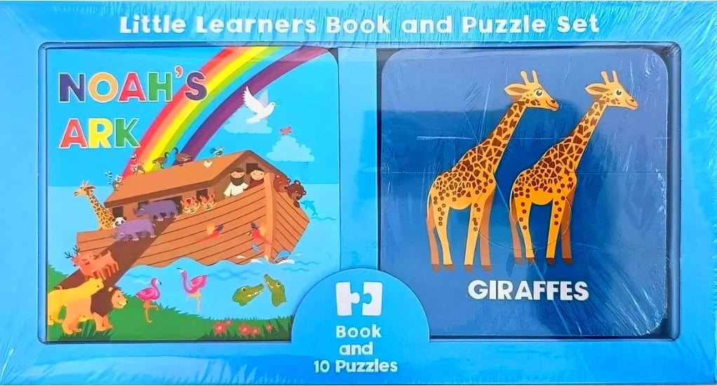 LITTLE LEARNERS BOOK & PUZZLES - NOAH'S ARK