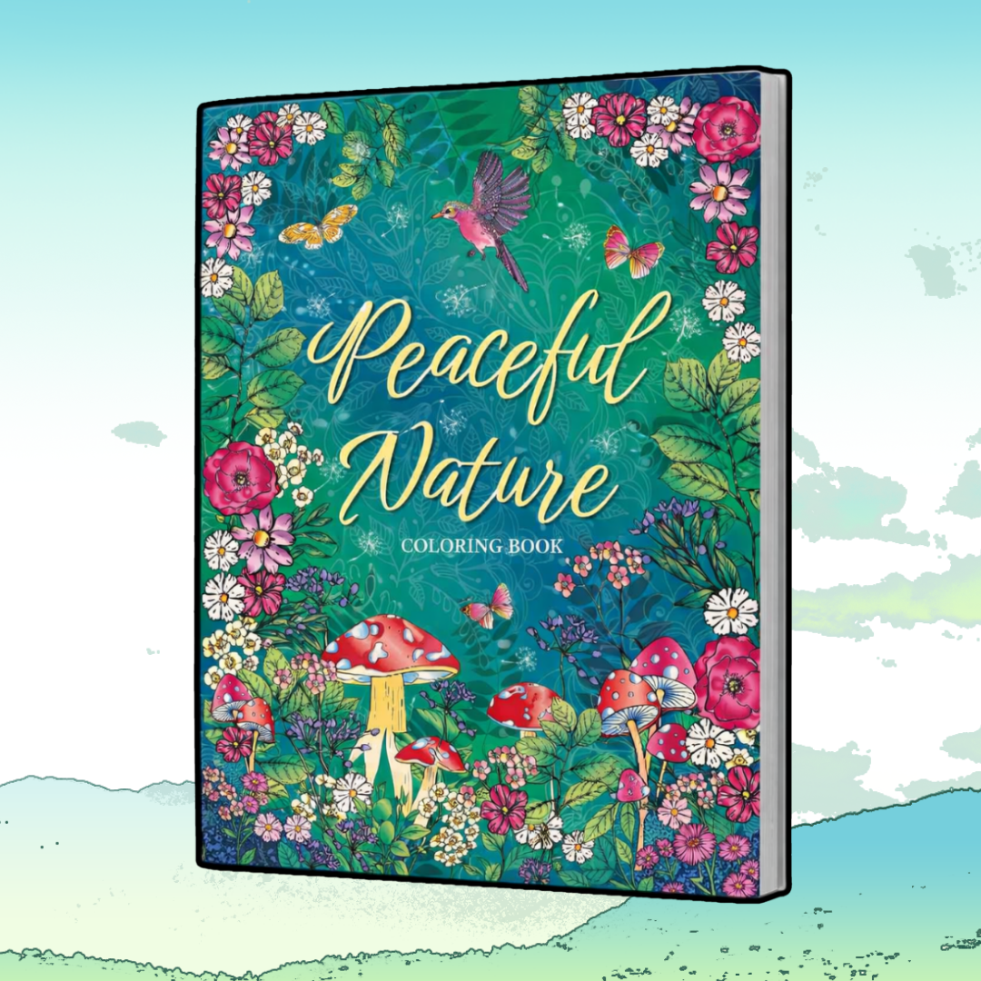 NATURE (4 COLORING BOOKS BUNDLE)