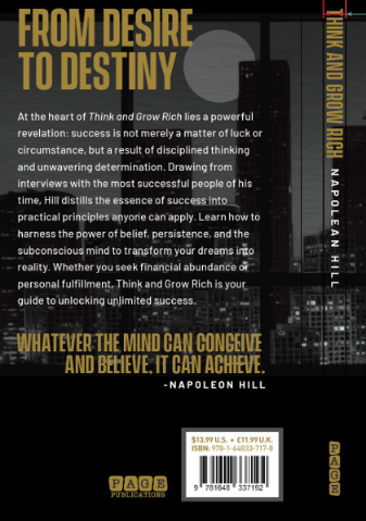 Think and Grow Rich Napoleon Hill