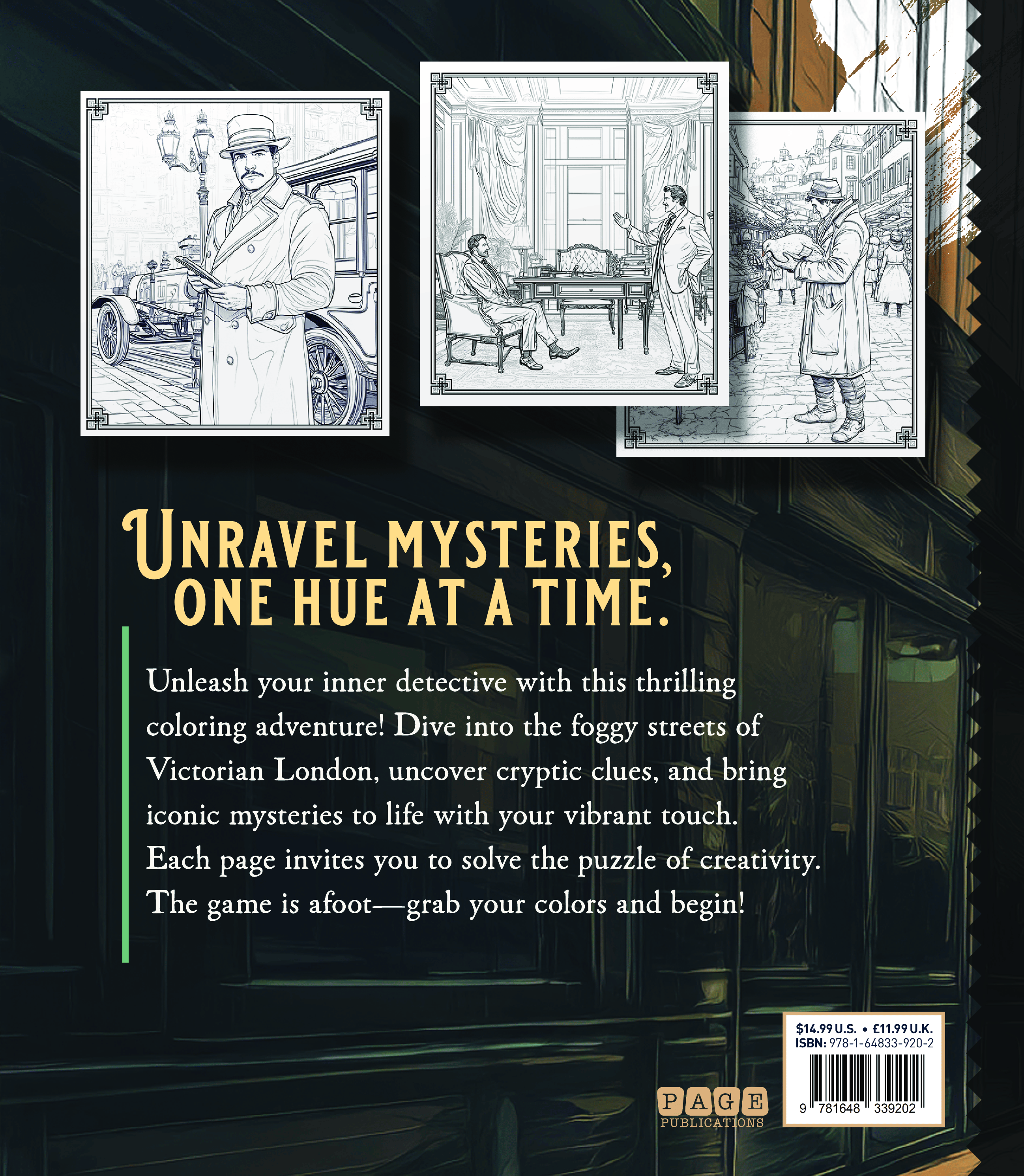 The Sherlock Holmes Coloring Book