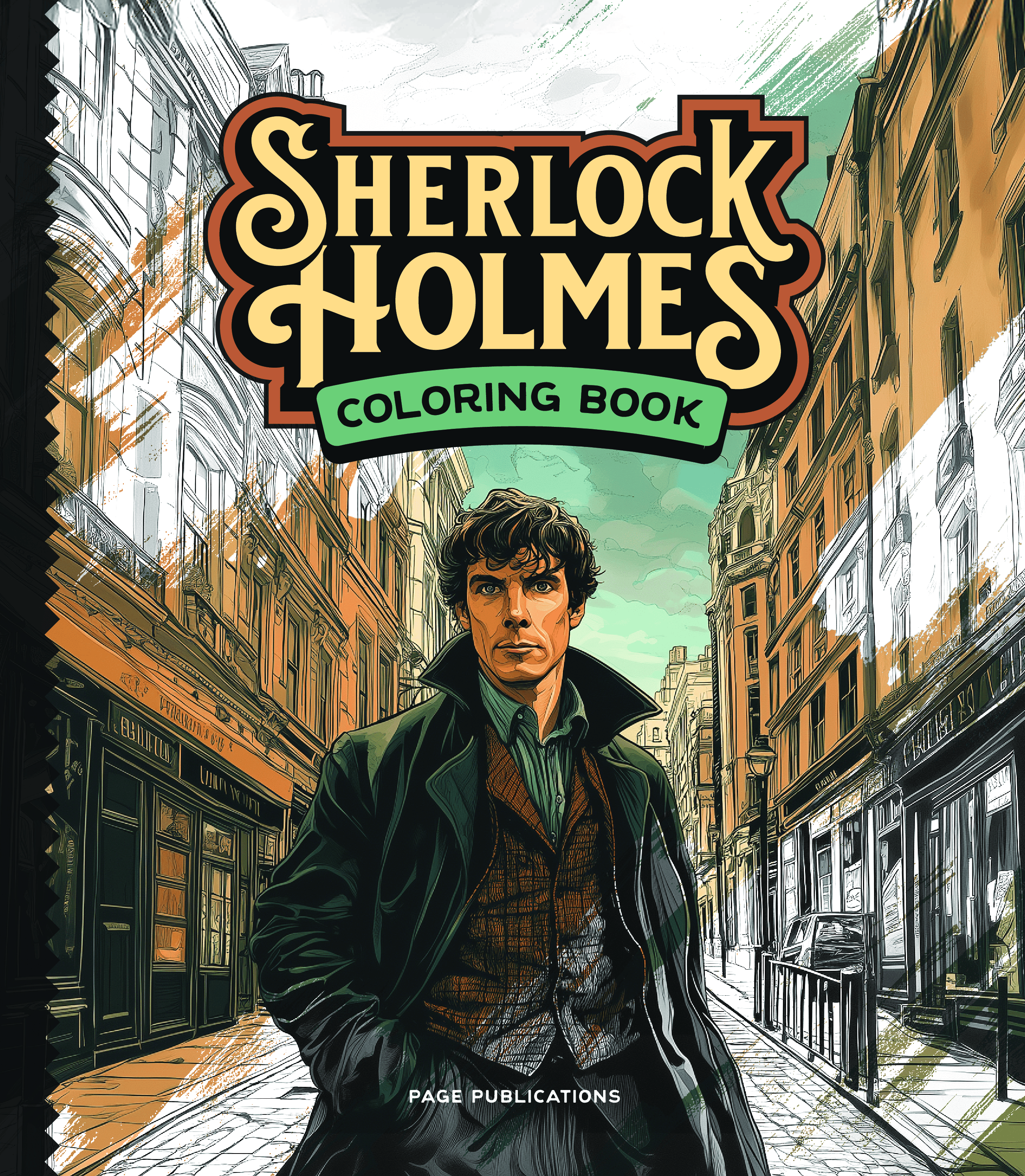 The Sherlock Holmes Coloring Book