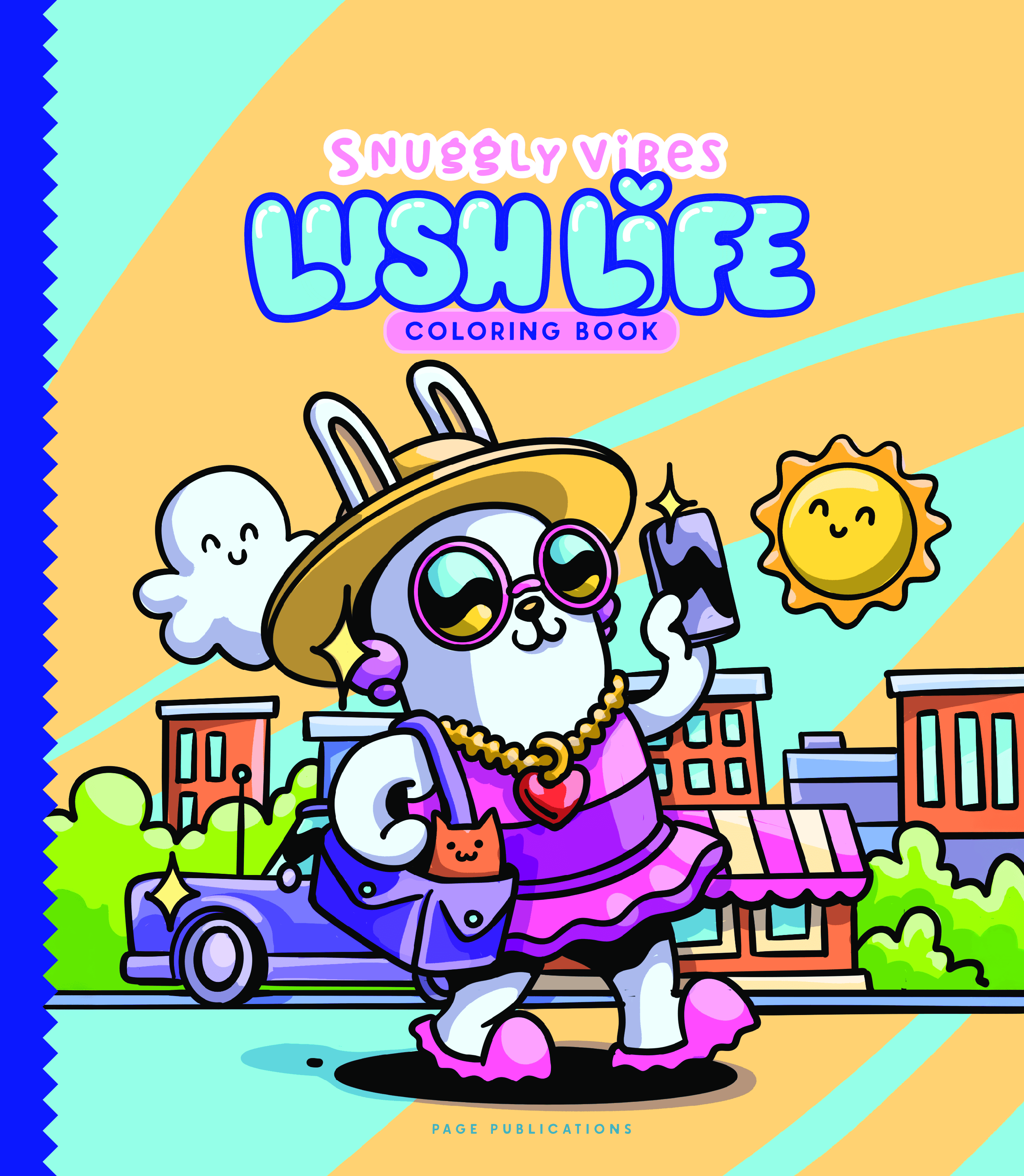 Snuggly Vibes Lush Life Coloring Book