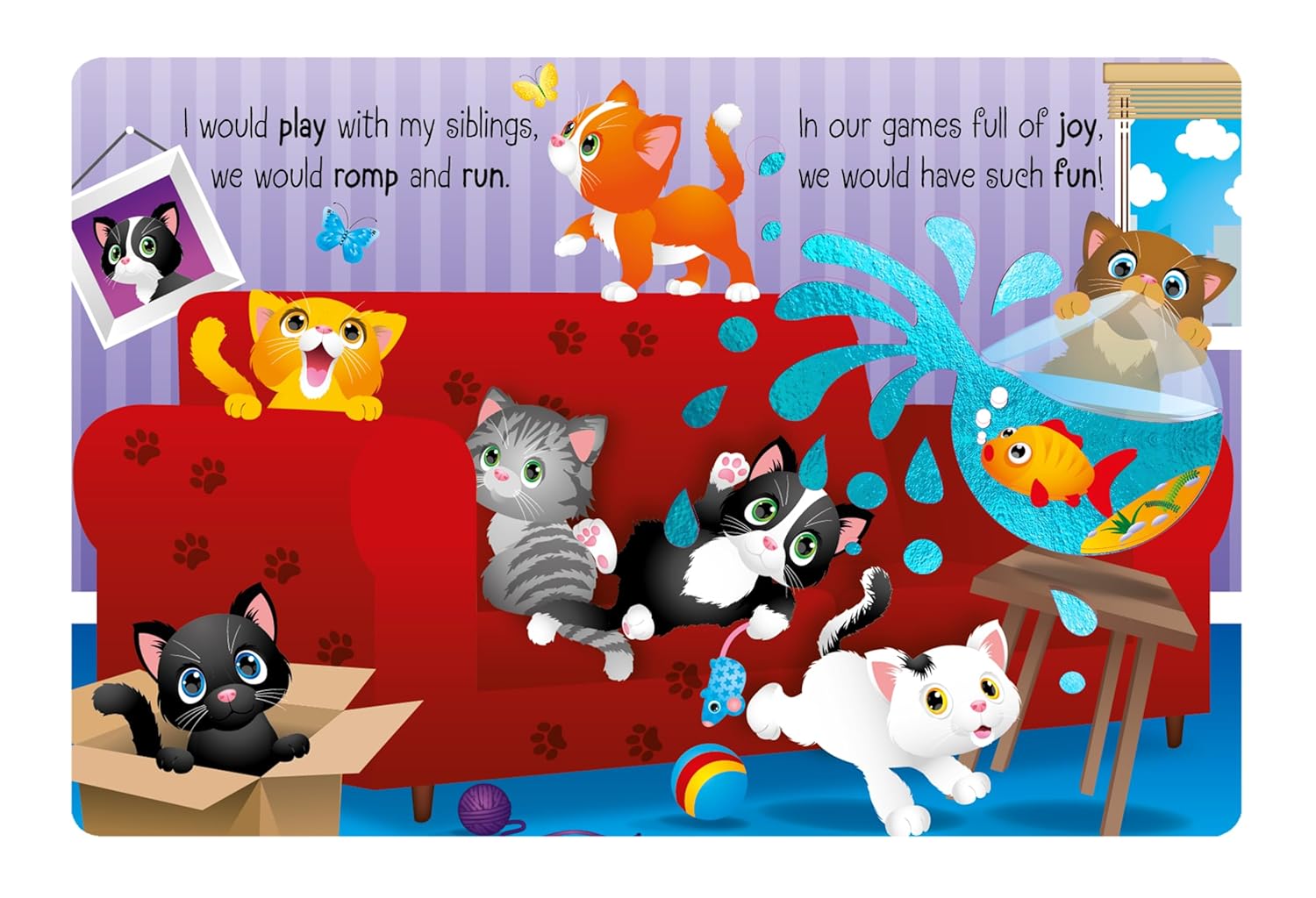 If I Were a Kitten Touch and Feel Board book