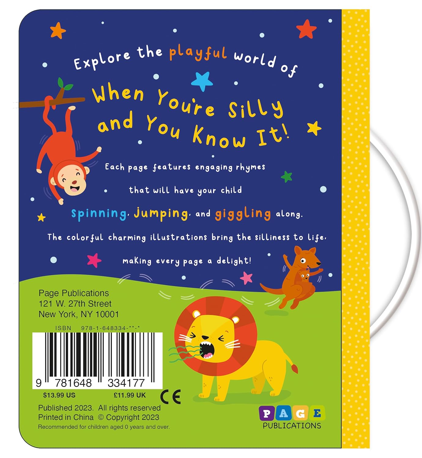 WHEN YOU'RE SILLY AND YOU KNOW IT (Padded Board book with Handle)