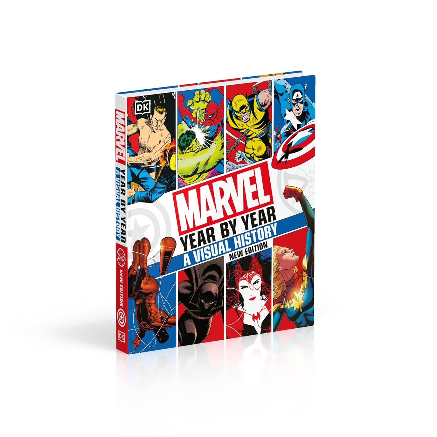 Marvel Year By Year: A Visual History (New Edition) - Fully Updated With Iconic Covers And Rare Artwork For Comic Book Fans Collectors And Pop Culture Enthusiasts