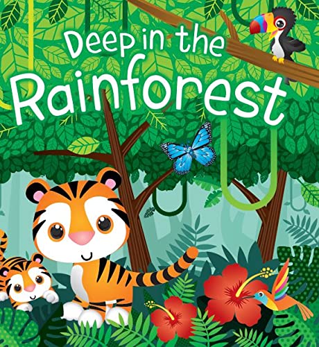 Deep In The Rainforest (Board Book)