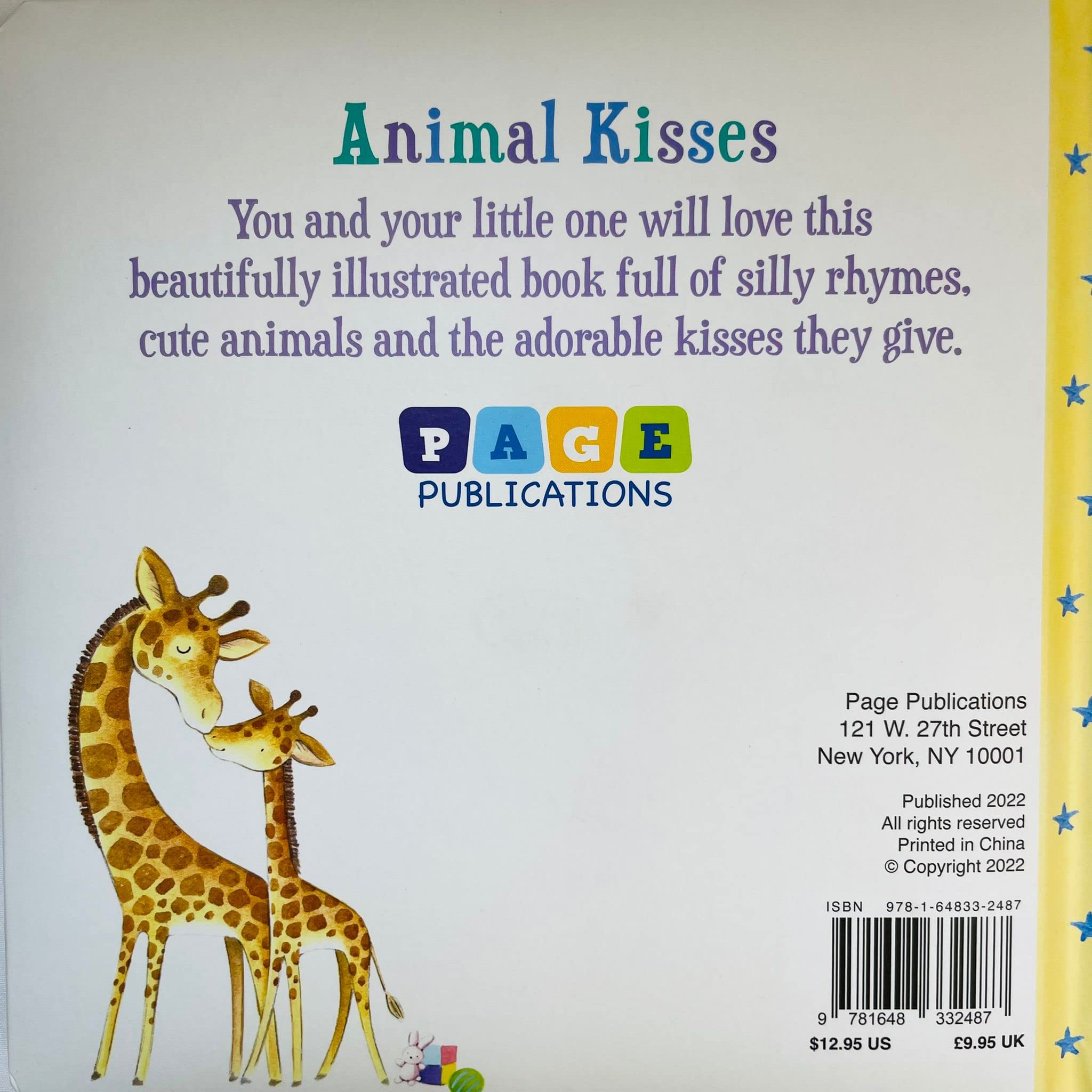 Animal Kisses (Board Book)