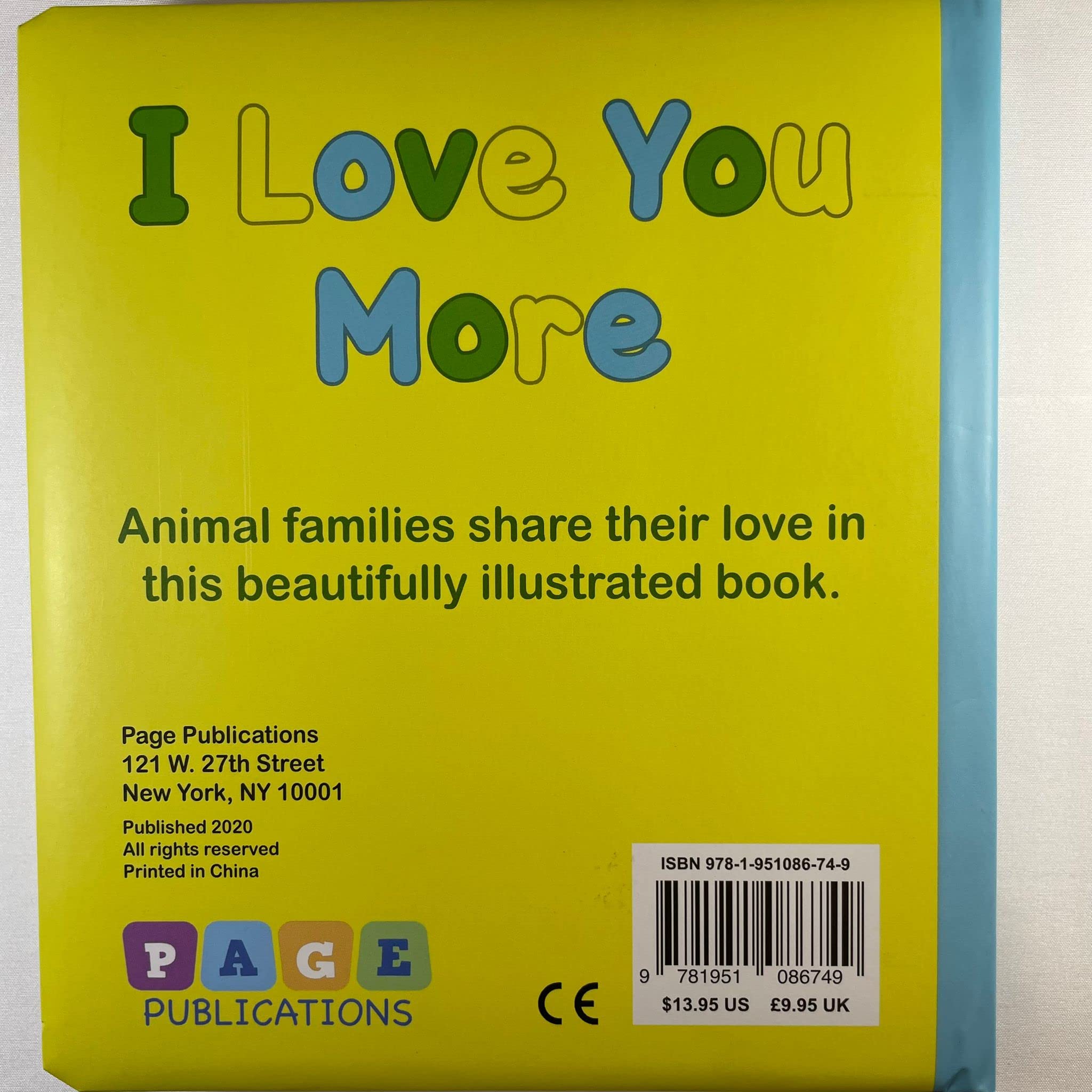 I Love You More (Board Book)