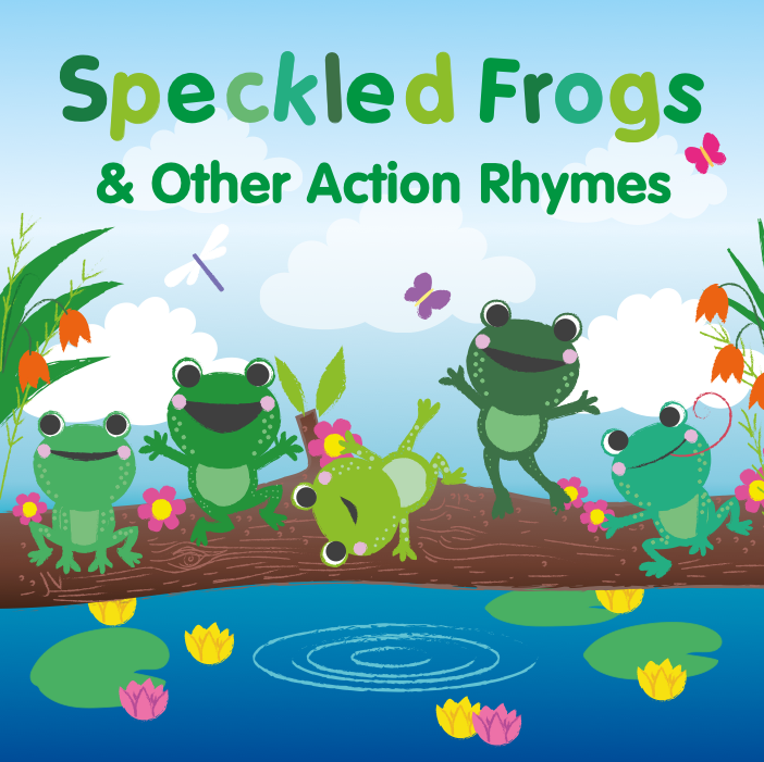 Speckled Frogs & Other Action Rhymes (Picture Book)