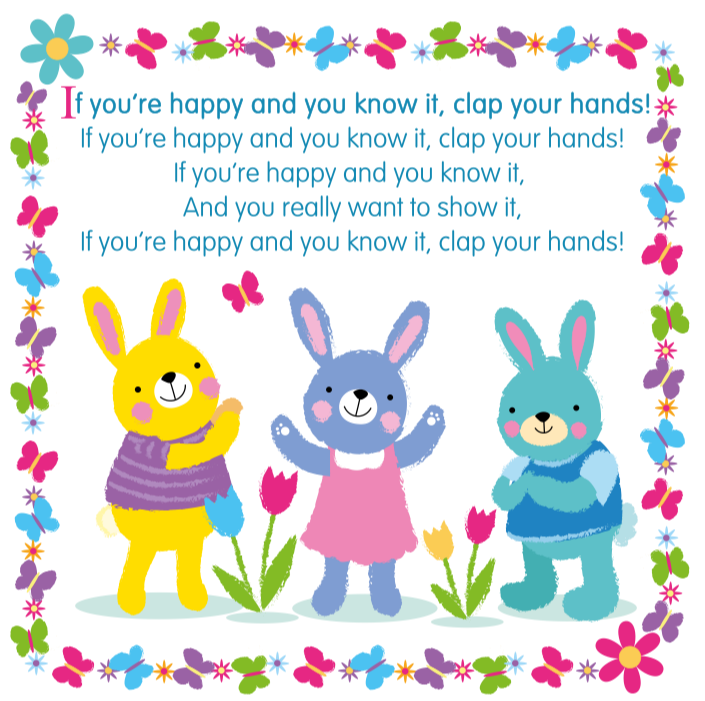 Speckled Frogs & Other Action Rhymes (Picture Book)