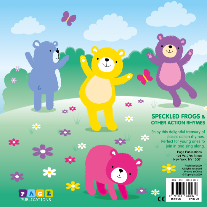 Speckled Frogs & Other Action Rhymes (Picture Book)