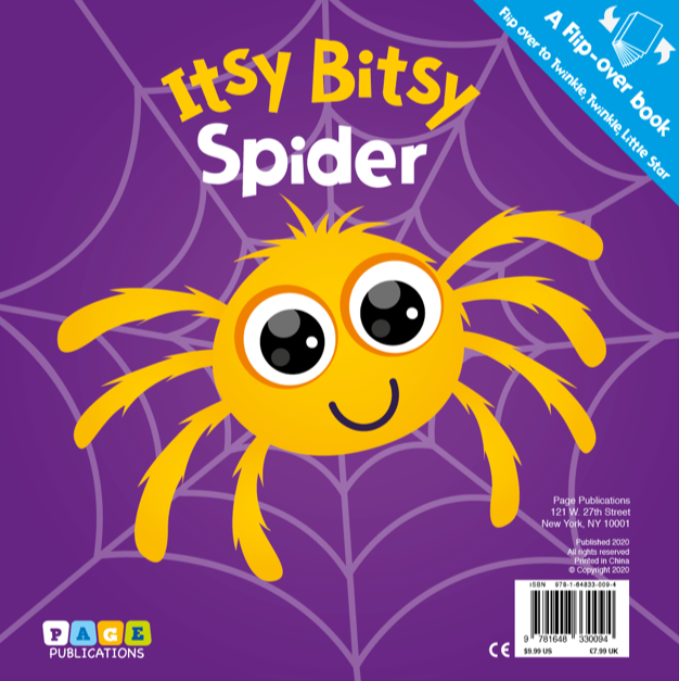 A Flip-over Book: Twinkle Twinkle Little Star / Itsy Bitsy Spider (Picture Book)