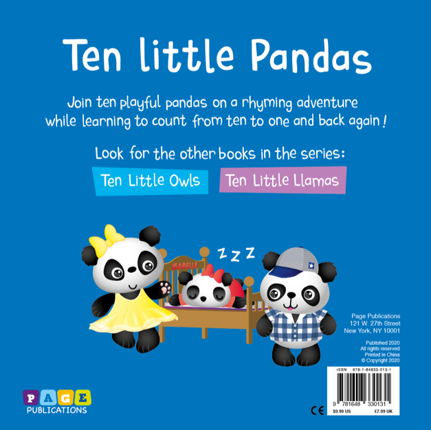 Ten Little Pandas (Picture Book)