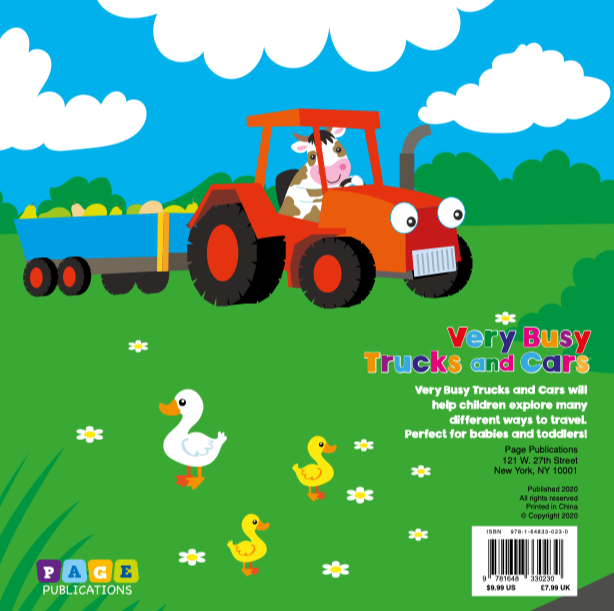 Very Busy Trucks and Cars (Picture Book)