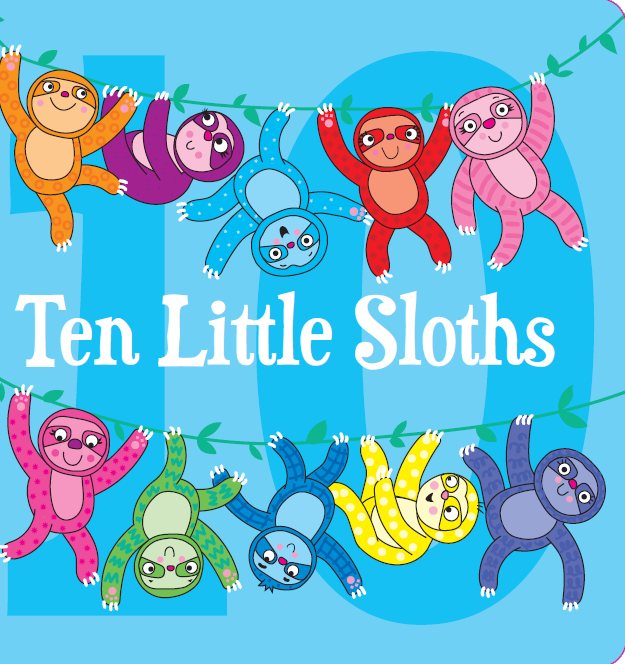 10 Little Sloths (Board Book)