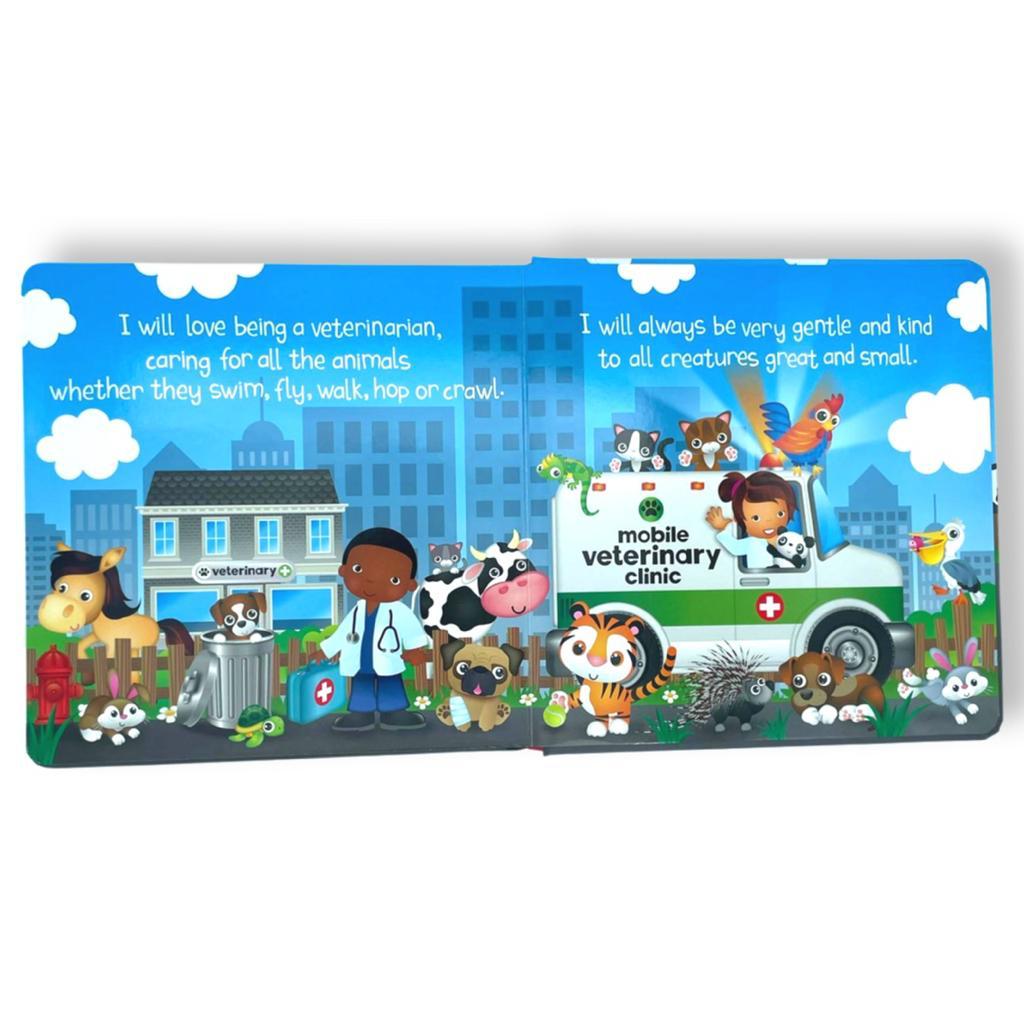 I Want To Be a Veterinarian (Board Book)