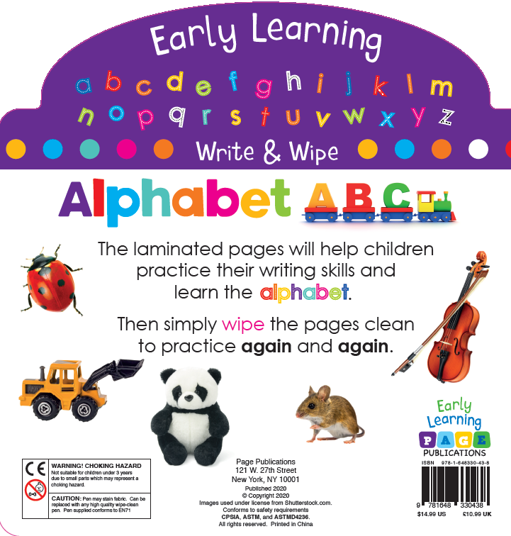 Kids Learning Books Age 6 - 8 Writing Numbers ABC Fast Shipping