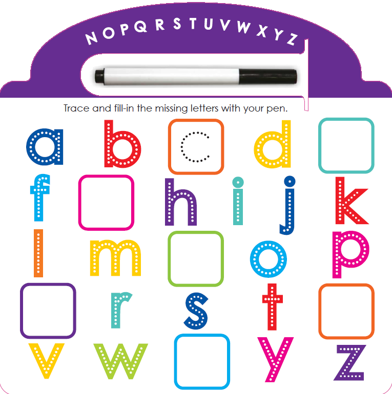 Write and Wipe: Alphabet ABC