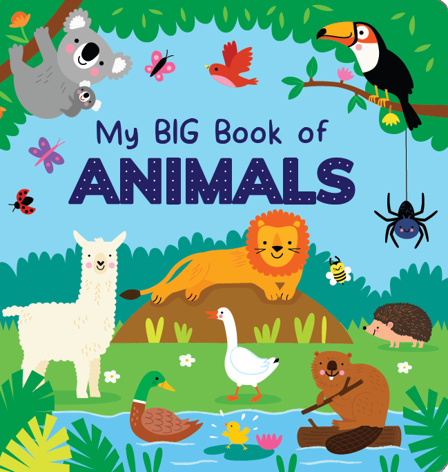 My Big Book of Animals (Board Book)