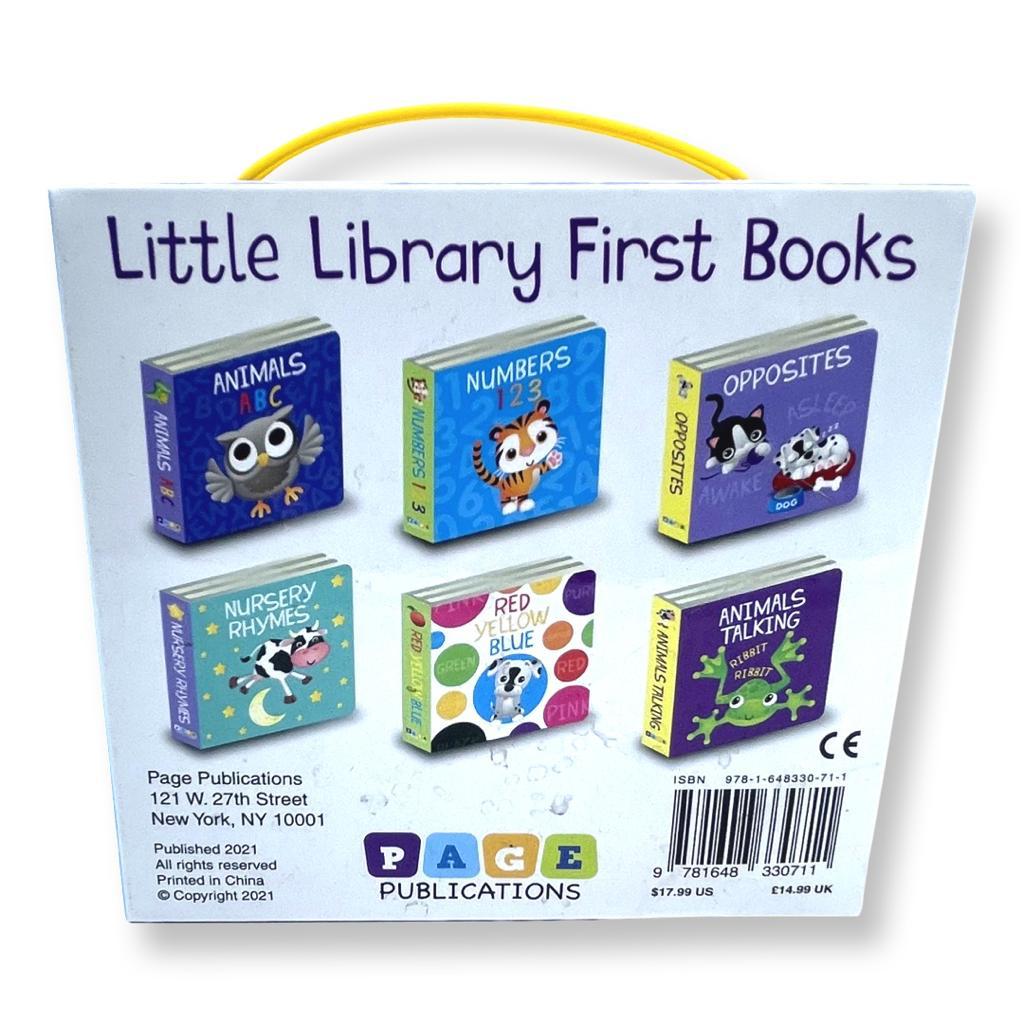 Library Lil Book Little Library First Books (6 Book Set) – Page Publications