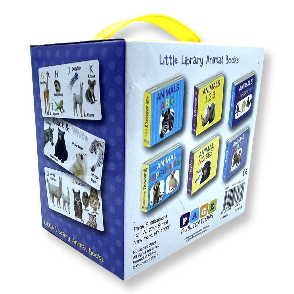 WORLD LIBRARY 絵本10冊セット Little Library Animal Books (6 Book Set) – Page Publications