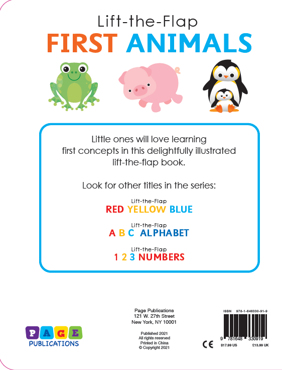 Lift the Flap: First Animals