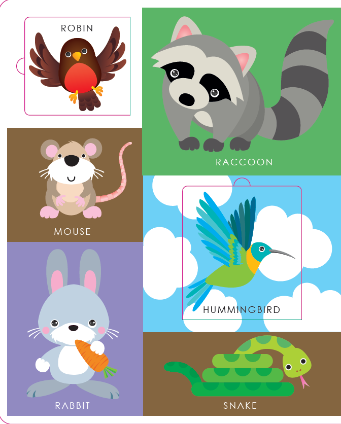 Lift the Flap: First Animals