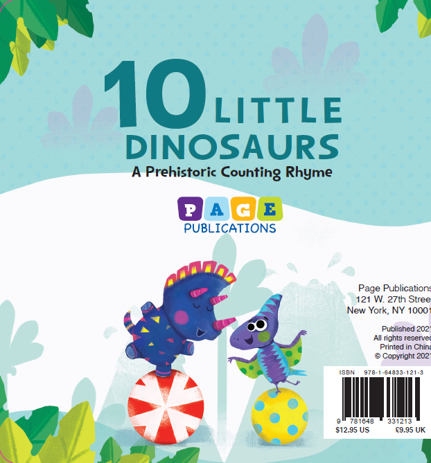 10 Little Dinosaurs: A Prehistoric Counting Rhyme (Board Book)