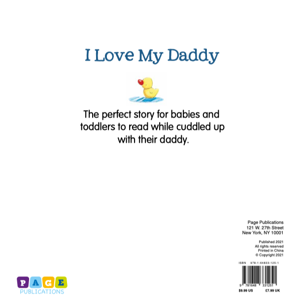 I Love My Daddy (Picture Book)