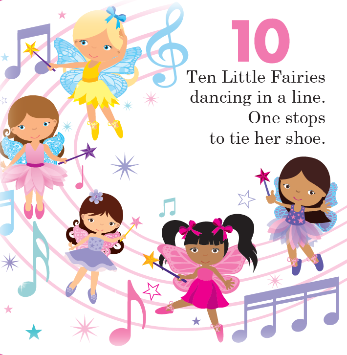 10 Little Fairies: A Magical Counting Rhyme (Board Book)