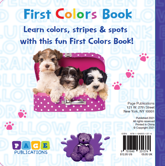 First Colors Book (Board Book)