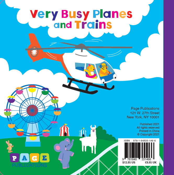 Very Busy Planes and Trains (Board Book)