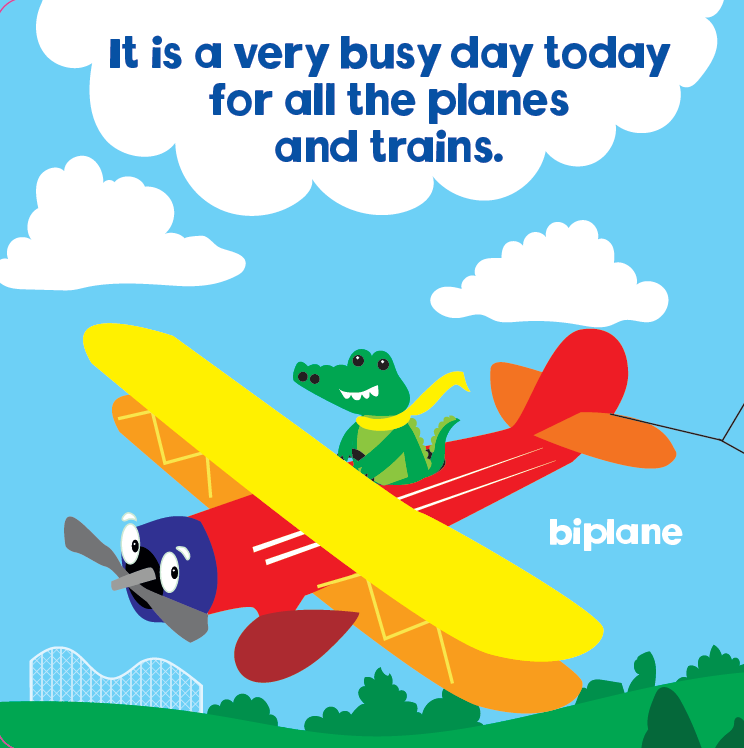 Very Busy Planes and Trains (Board Book)