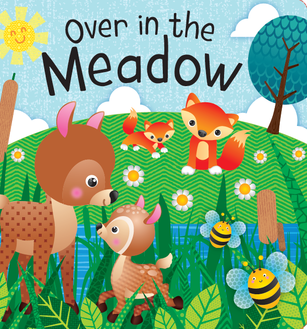 Over In The Meadow (Board Book)