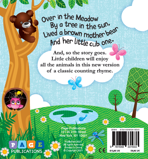 Over In The Meadow (Board Book)