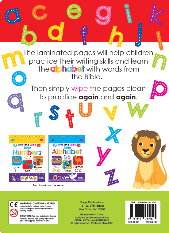Write and Wipe: Bible Alphabet