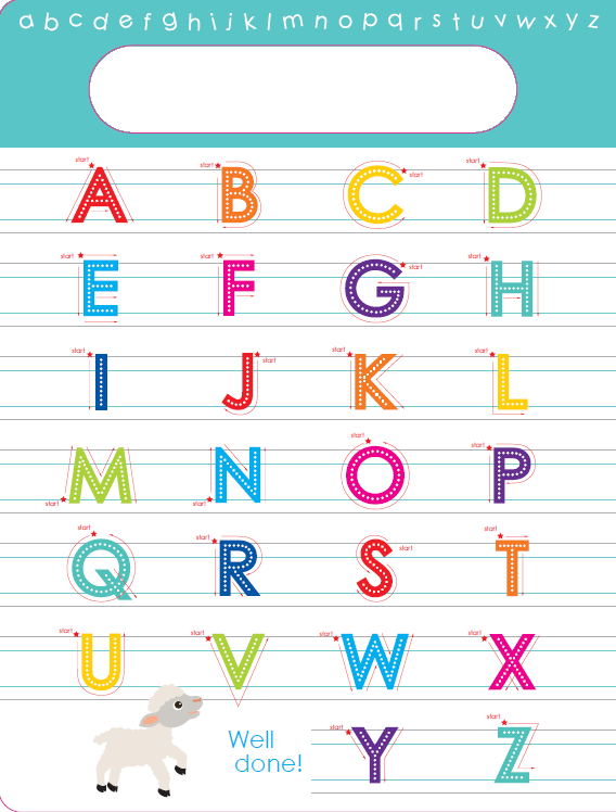 Write and Wipe: Bible Alphabet