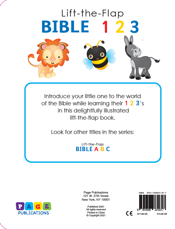 Lift the Flap: Bible 123