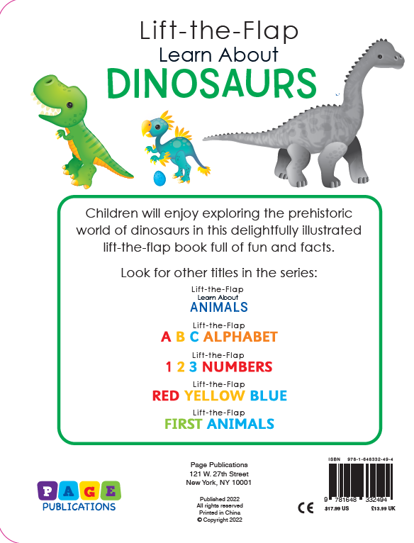 Lift the Flap: Learn About Dinosaurs