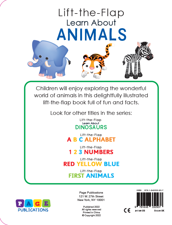 Lift the Flap: Learn About Animals