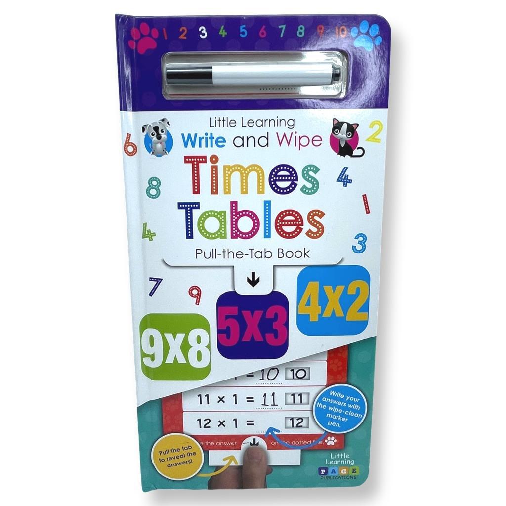 Write and Wipe: Times Tables